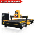 Professionnel Fabricant à Jinan Grande table de travail cnc outil automatique changeur cnc routeur 4 axes 2000x6000 à vendre